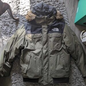 North face thick winter jacket